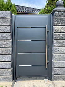 Калитка в сучасному стилі від виробника/Клитка для приватного будинку