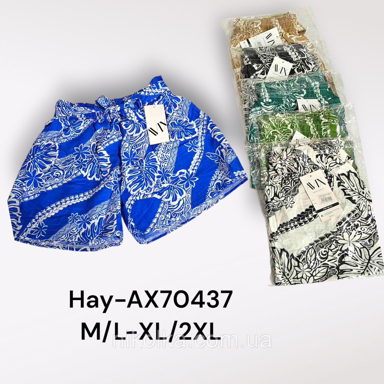 Шорти жіночі оптом, M/L-XL/2XL рр., арт. Hay-AX70437, фото 1