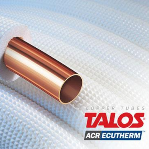 Труба мідна кондиціонерна в ізоляції Halcor 5/8" (15,88 x 0,89 мм), по 25 м
