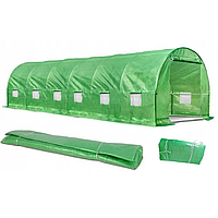 Плівка для теплиці 18 м2 (6х3х2м) 140 г/м2, UV, вітростійка, морозостійка, Зелена