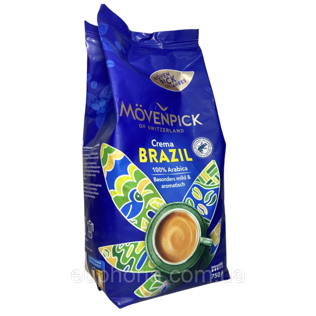 Кава в зернах Movenpick Crema Brazil 750 г