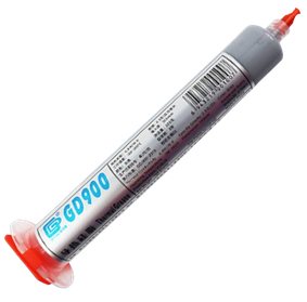 Термопаста GD900-HT100 термо-паста в шприці 100 грам; 4.8W/m.k; -50...200C