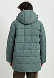 Подовжений чоловічий пуховик Finn Flare FAD21057-506 зелена XL, фото 5
