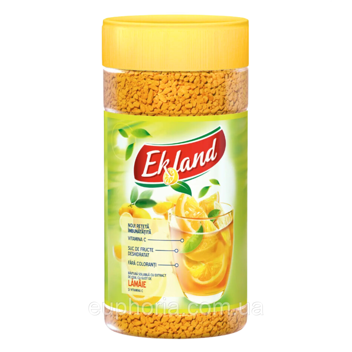 Розчинний чай Ekland зі смаком лимона 350 г гранульований