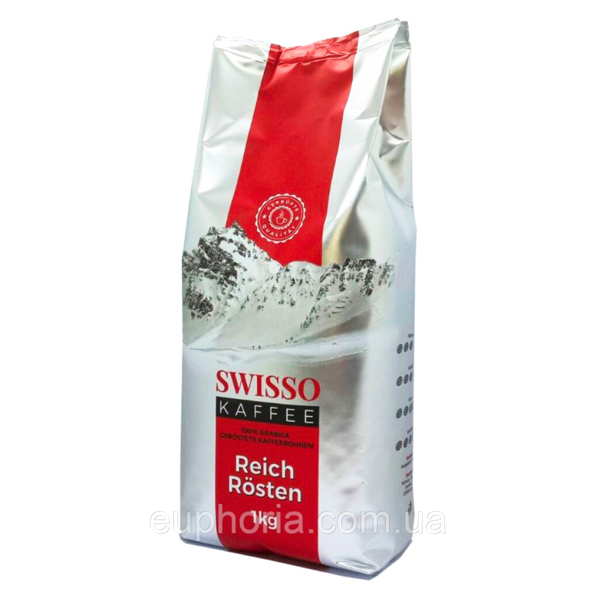 Кава в зернах Swisso Reich Rosten 100% Arabica 1 кг