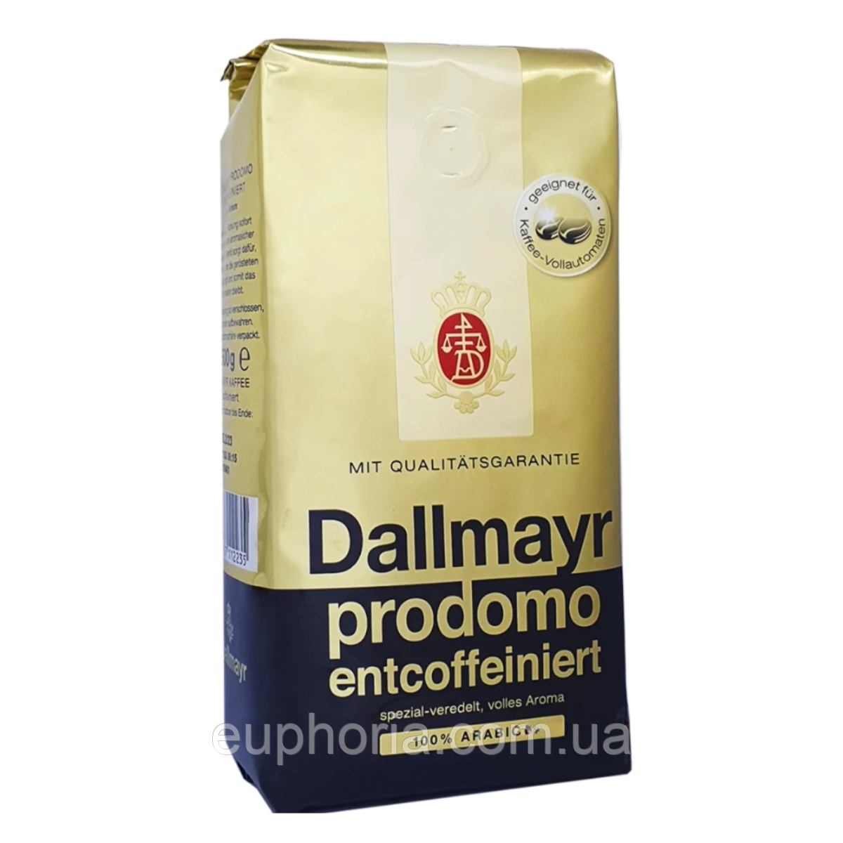 Кава в зернах Dallmayr Prodomo без кофеїну 500 г