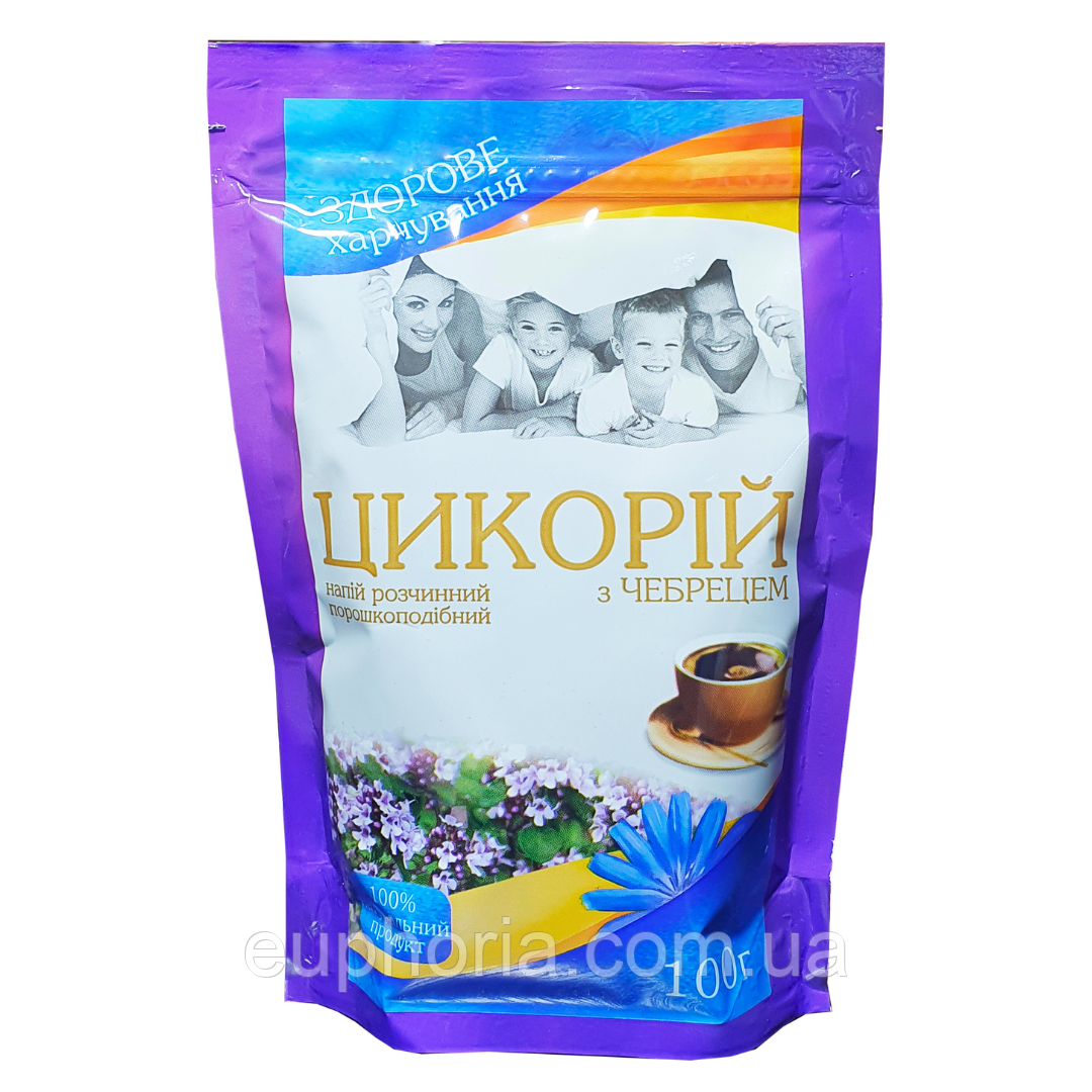 Цикорій Верховинка розчинний з чабрецем 100 г