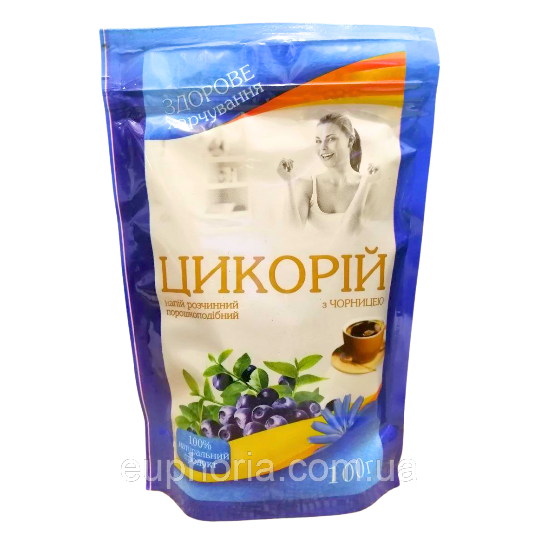 Цикорій Верховинка розчинний з чорницею 100 г