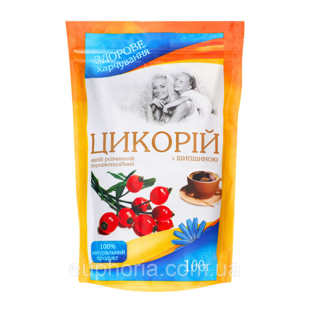 Цикорій Верховинка розчинний з шипшиною 100 г