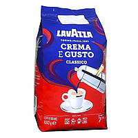 Кава в зернах Lavazza Crema e Gusto Classico 1 кг