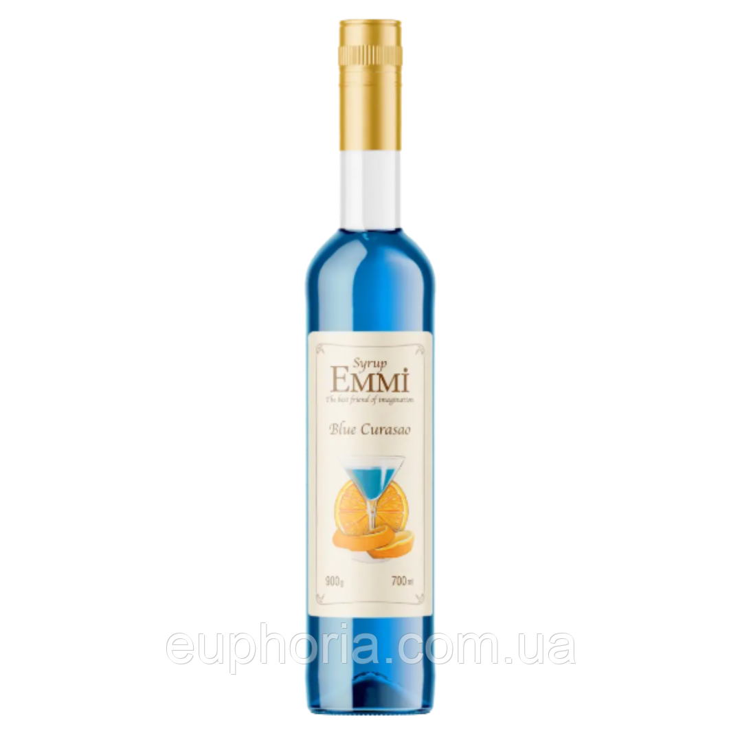 Сироп Syrup Emmi Blue Curasao 700 мл (Блю Кюрасао)