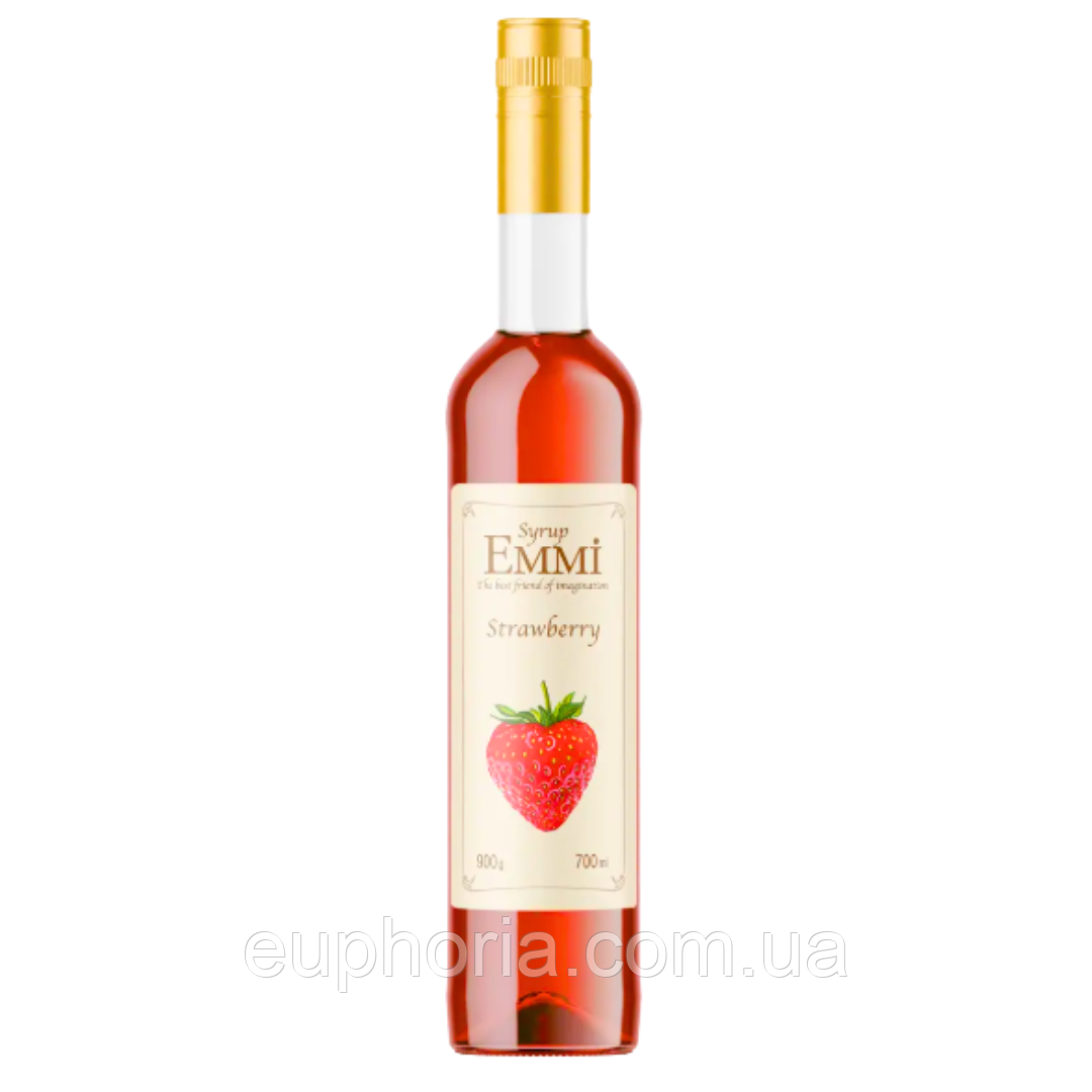 Сироп Syrup Emmi Strawberry 700 мл (Полуниця)