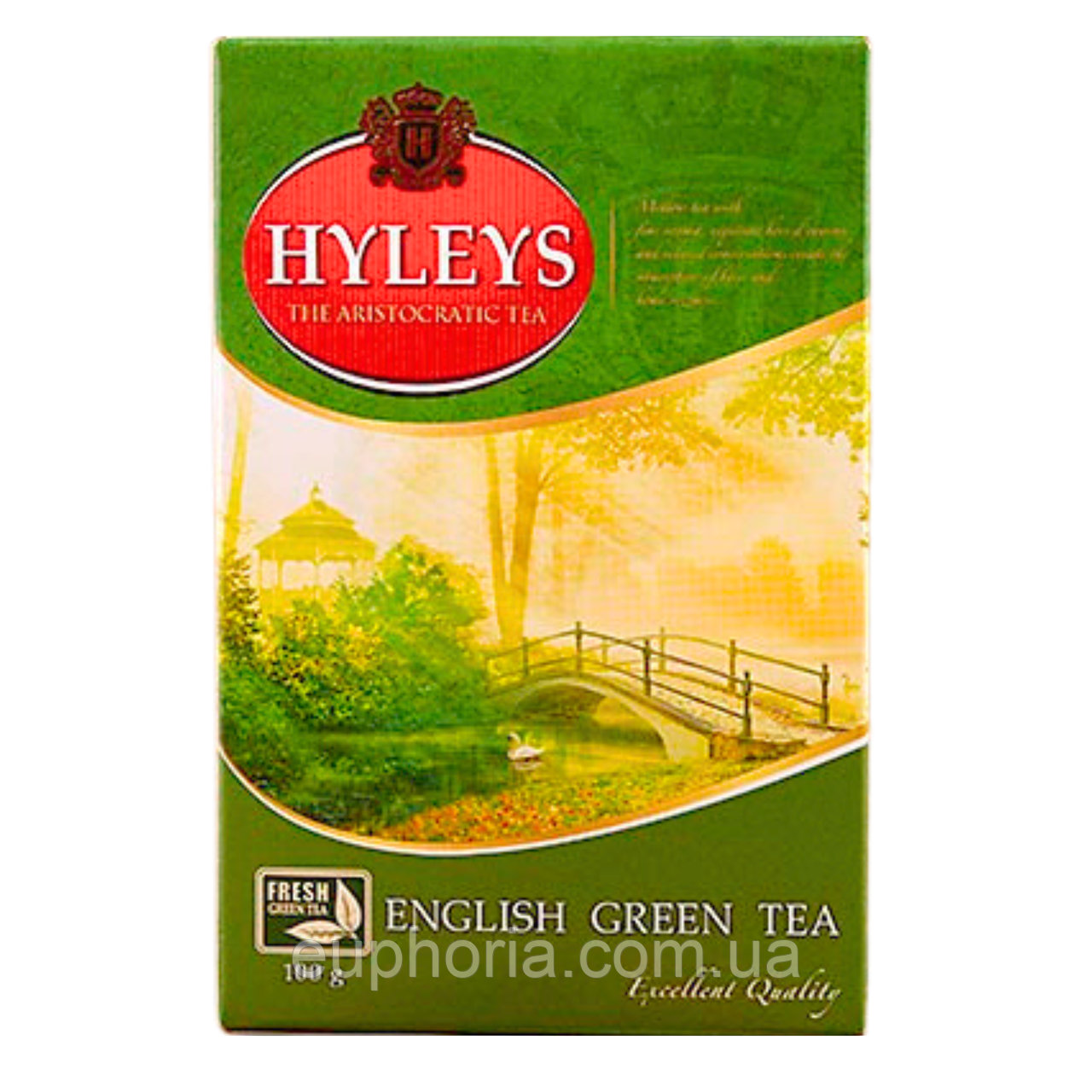 Чай Hyleys English green tea 100 г крупнолистовий
