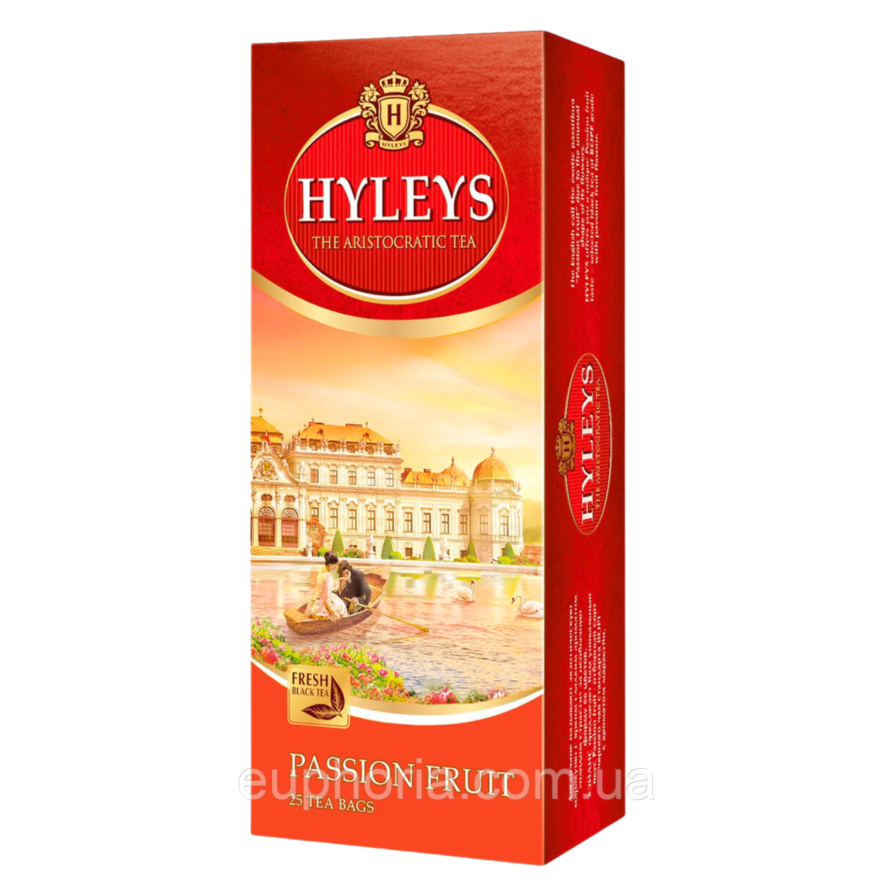 Чай Hyleys Passiot Fruit 25 шт х 2 г чорний в пакетиках
