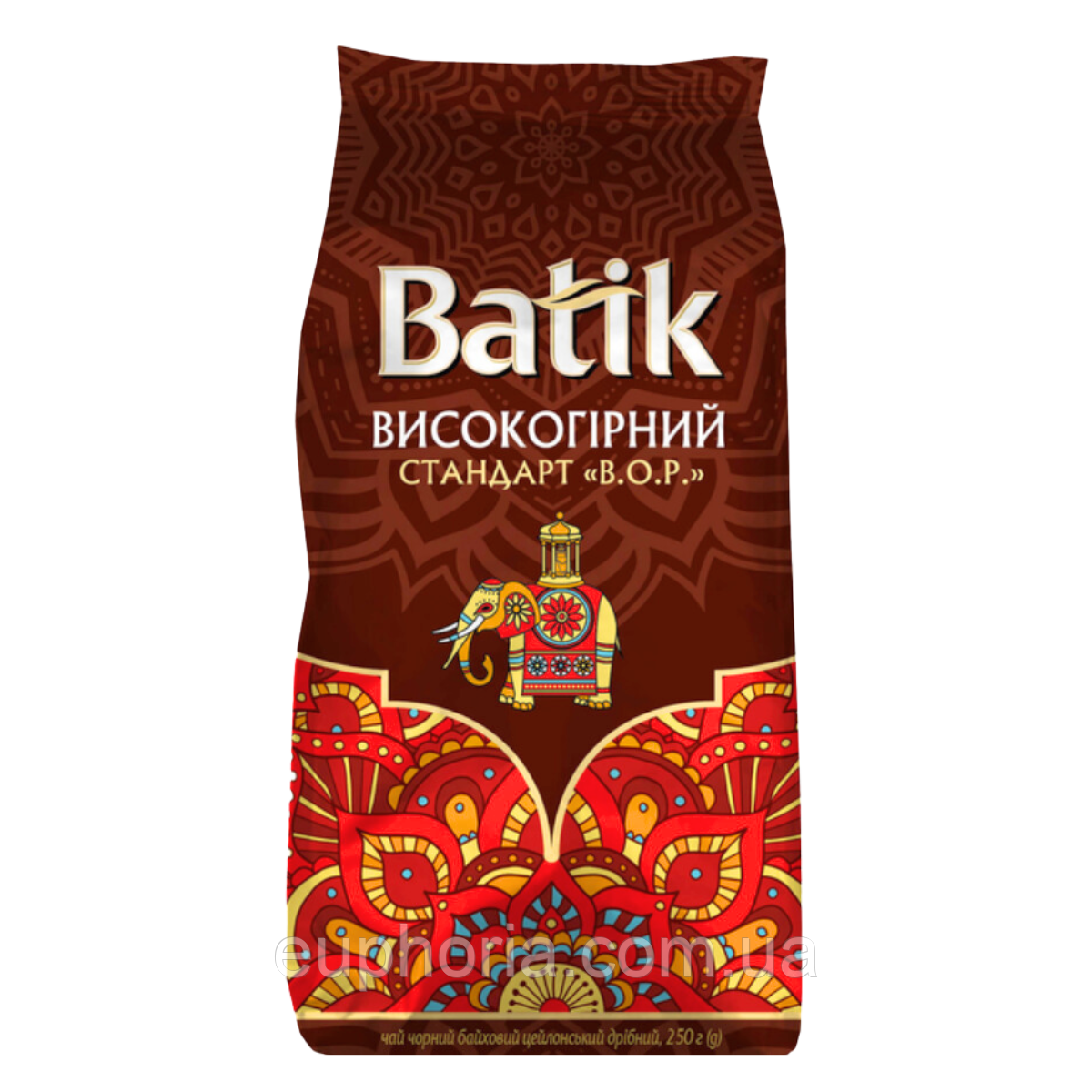 Чай Batik Високогірний 250 г чорний цейлонський листовий