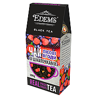 Чай Edems Лісові Ягоди 100 г чорний ароматизований листовий