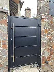 Калитка для дачі в європейському стилі під замовлення