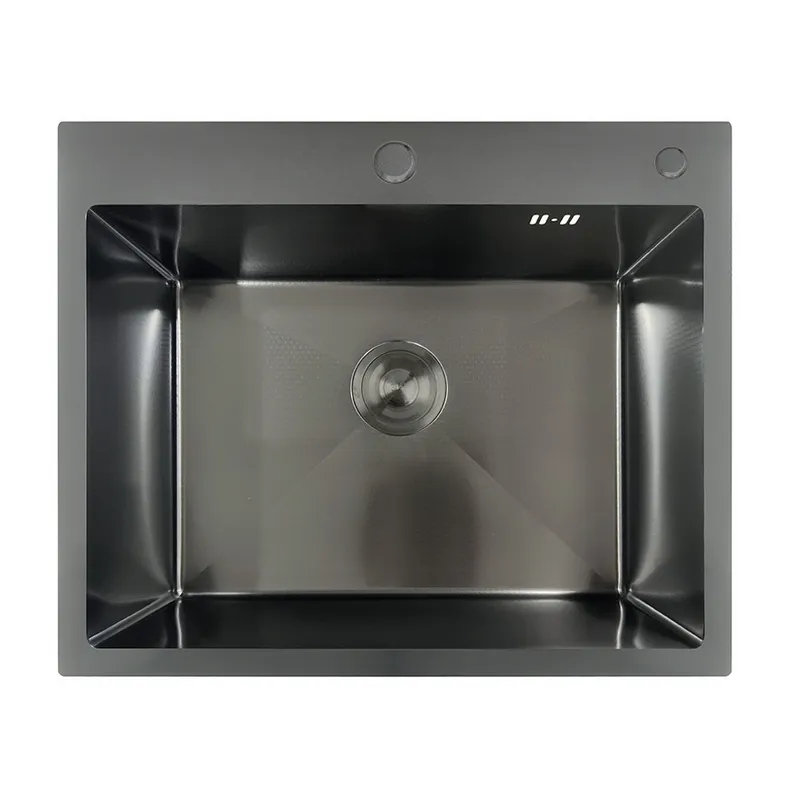 Мийка Mixxus MH6050 Decor Nano-Black з нерж. сталі (колір графіт) (MX1934)
