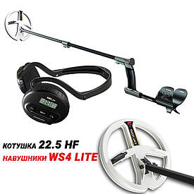 Металошукач XP Deus (котушка HF 22,5 см, навушники WS4), без блоку - Офіційна гарантія