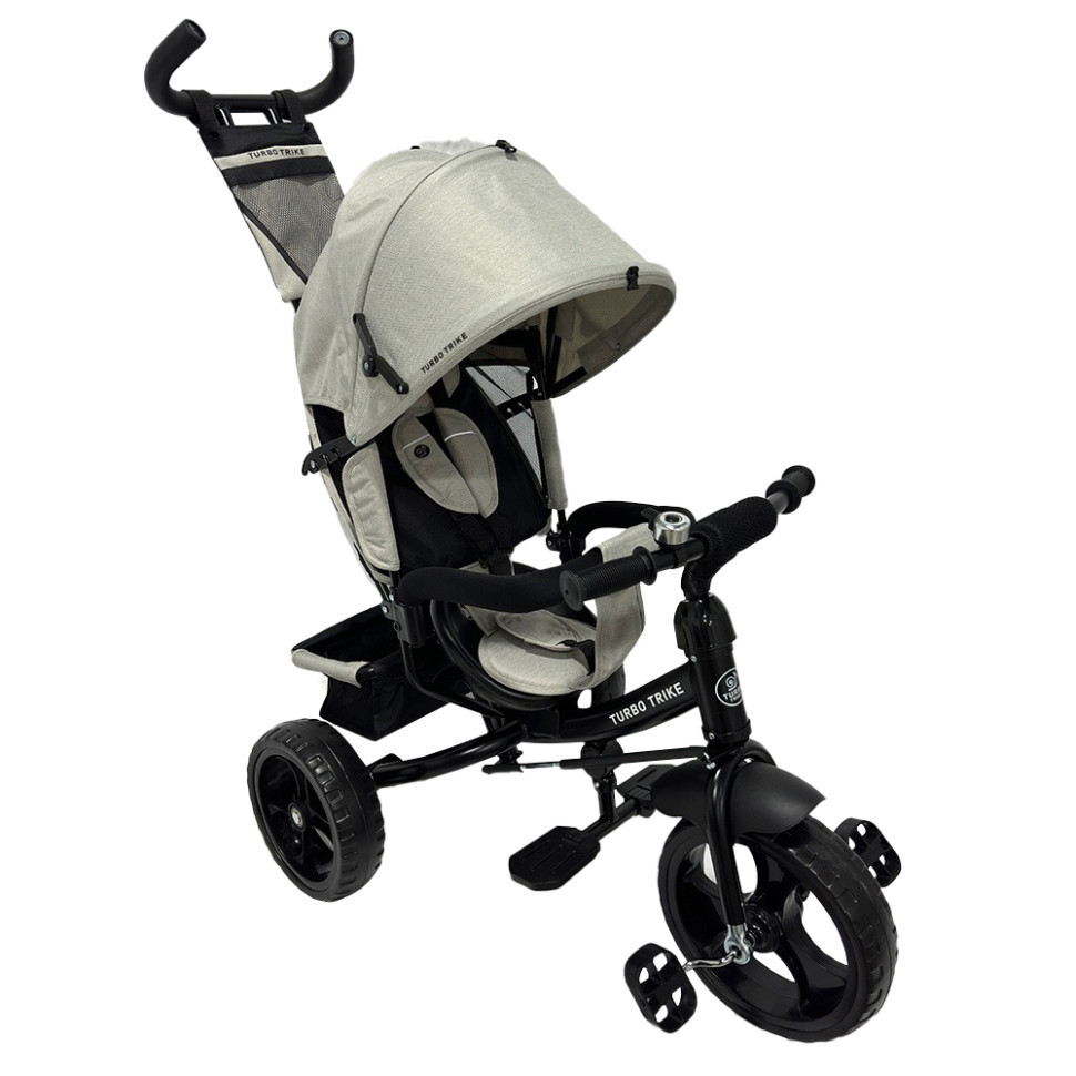 Дитячий триколісний велосипед MT 1005-12 зелений, фото 1