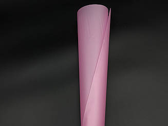 Плівка для квітів однотонна. Колір рожевий 58х58см.