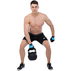 Гиря змагальна цільна чугуна пофарбована LiveUp LP8044-12 12кг чорний, фото 10