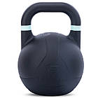 Гиря змагальна цільна чугуна пофарбована LiveUp LP8044-12 12кг чорний, фото 2