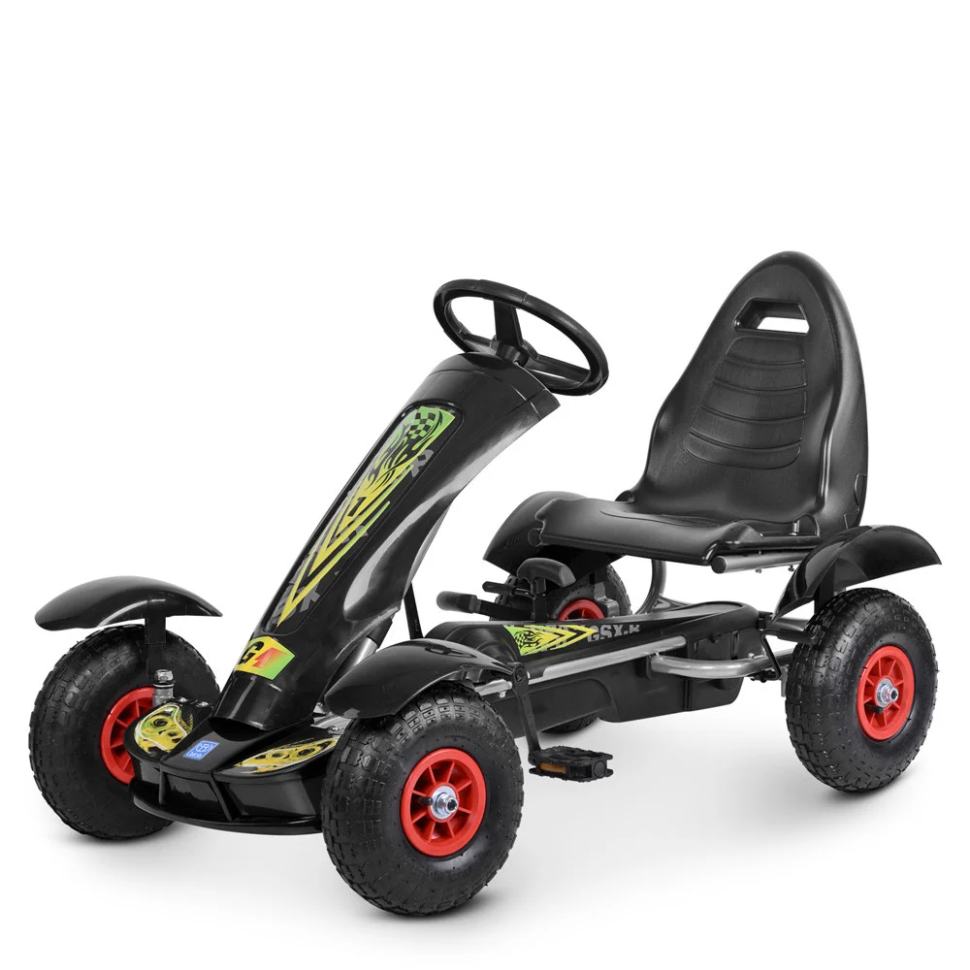 Велокарт дитячий Bambi kart M 1450-2 ручне гальмо, фото 1