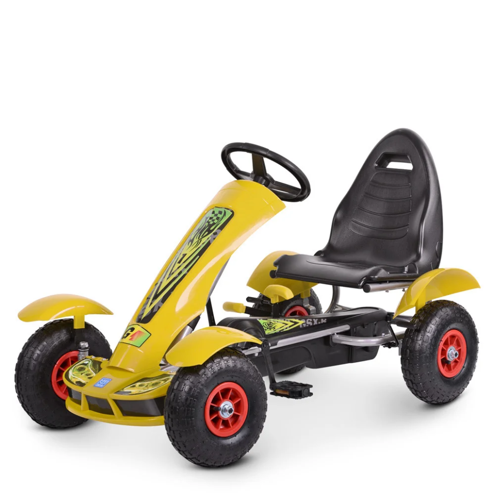 Велокарт дитячий Bambi kart M 1450-6 ручне гальмо, фото 1