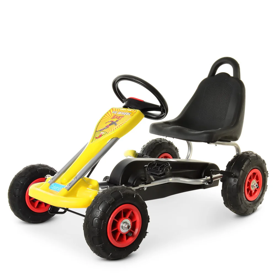 Велокарт дитячий Bambi kart M 1564-6 ручне гальмо, фото 1