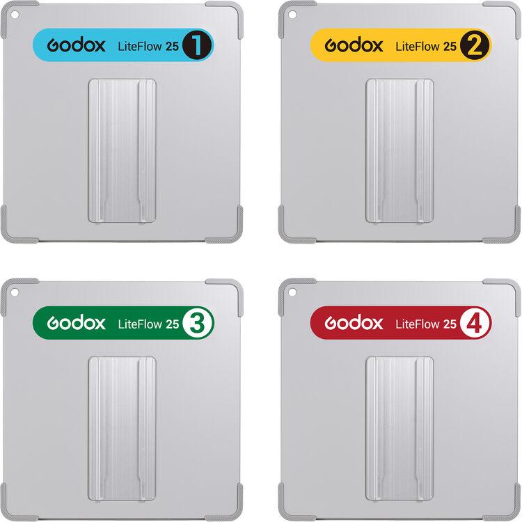 Набір рефлекторів Godox KNOWLED LiteFlow 25 Reflector Kit (10 x 10") (LITEFLOW 25 KIT)