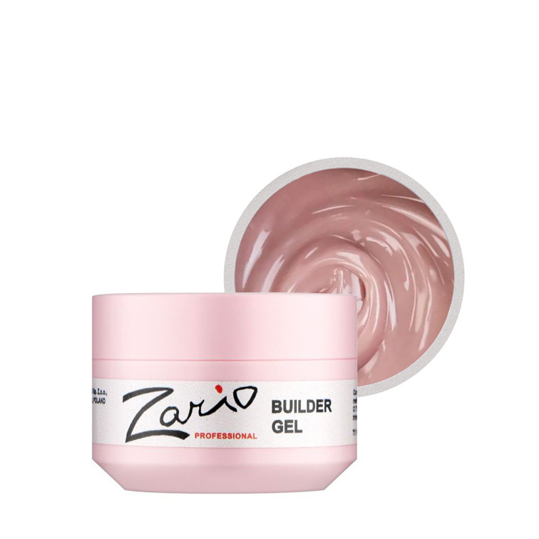 Гель для нарощування Zario Professional Cappuccino, 15мл