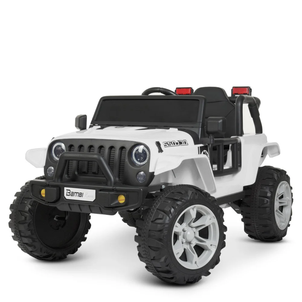 Дитячий електромобіль Джип Bambi Racer M 4282EBLR-1 до 30 кг, фото 1