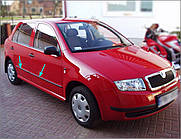 Молдинги на двері для Skoda для Fabia I 1999-2007