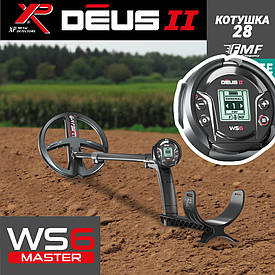 Металошукач XP DEUS 2 28 FMF WS6 MASTER – Офіційна гарантія.
