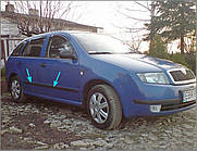 Молдинги на двері для Skoda Fabia I 1999-2007