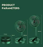 Складаний мінівентилятор з USB-зарядкою літній безшумний WX-6505