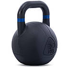 Гиря змагальна цільна чавунна пофарбована LiveUp LP8044-20 вес 20кг чорний, фото 2