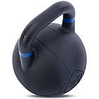 Гиря змагальна цільна чавунна пофарбована LiveUp LP8044-20 вес 20кг чорний, фото 5