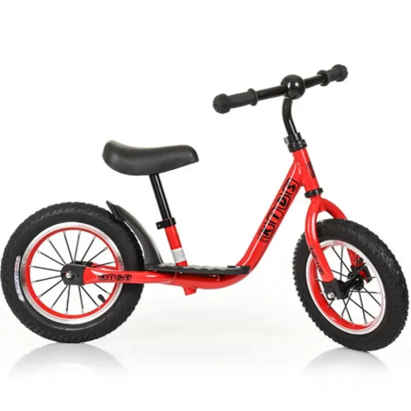 Біговел "KIDS" PROF1 M 4067A-1 дитячий 12 д. вис., до седіння 30-43см, червоний, фото 1