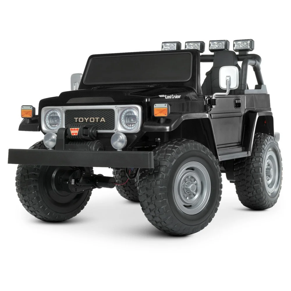 Дитячий електромобіль Джип Bambi M 4968EBLR-2 (24V) Toyota Чорний, фото 1
