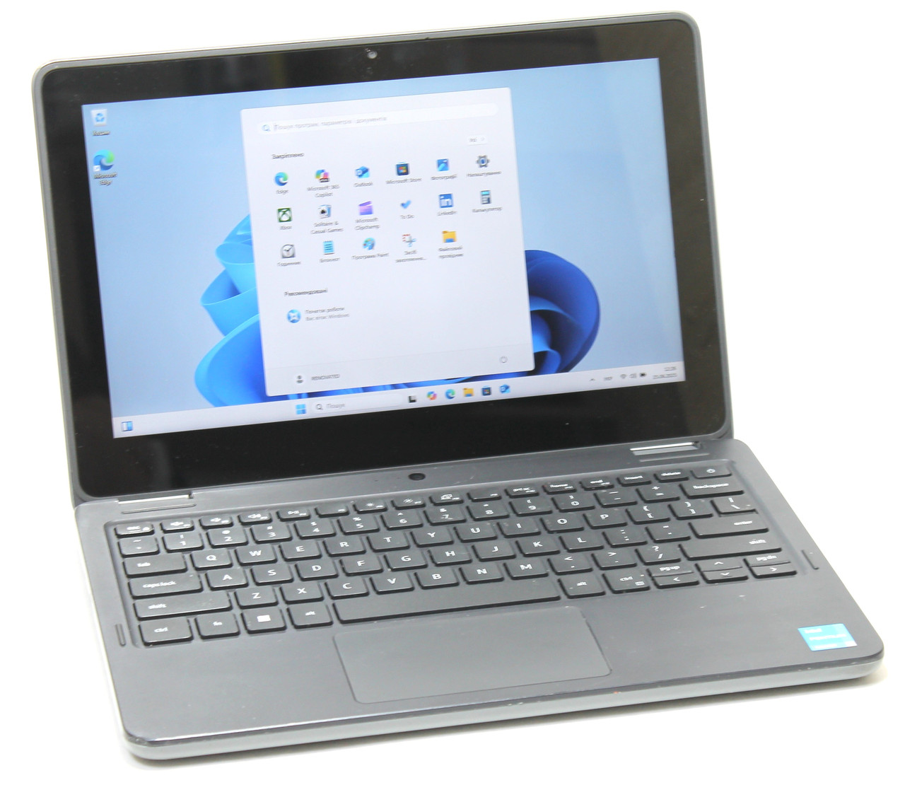 Ноутбук 2в1 Dell Latitude 3120 11.6" 8Gb DDR4 + 128GB SSD NVME, Windows 11 Pro