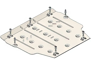 Захист двигуна Mercedes-Benz GLA H247 (з 2020--) Кольчуга