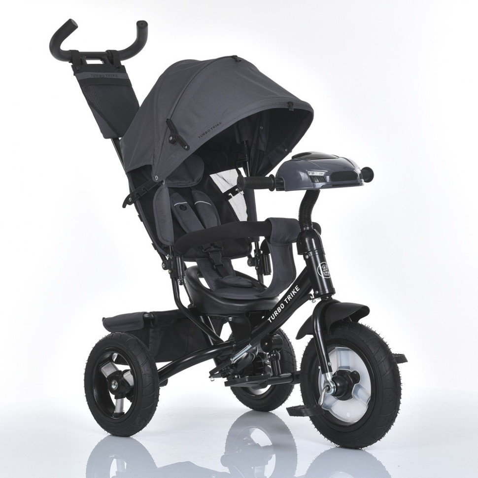 Велосипед дитячий триколісний MT 1006-2 графітовий, фото 1