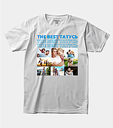 Футболка для тата з милим принтом "The best татусь", фото 2