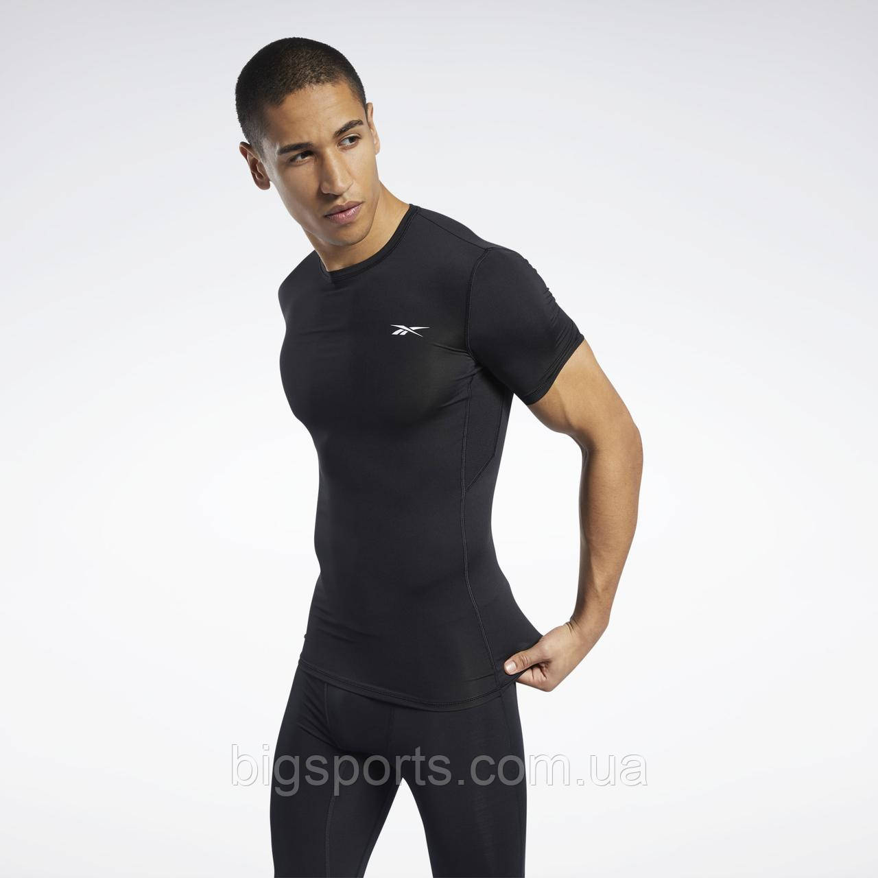 Компресійна чоловіча футболка Reebok Workout Ready (арт. FP9118)