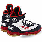 Борцовки замшеві Fistrage X-Series 4725 розмір 42 Black-Black-Red, фото 3