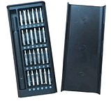 Набір викруток 24 в 1 для ремонту робіт телефону, планшета, ноутбука, набір викруток для ремонту електроніки, фото 4