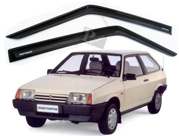 Дефлектори вікон "AV-Tuning" — вітровики ВАЗ 2108 2113 (на скотчі) клейкі