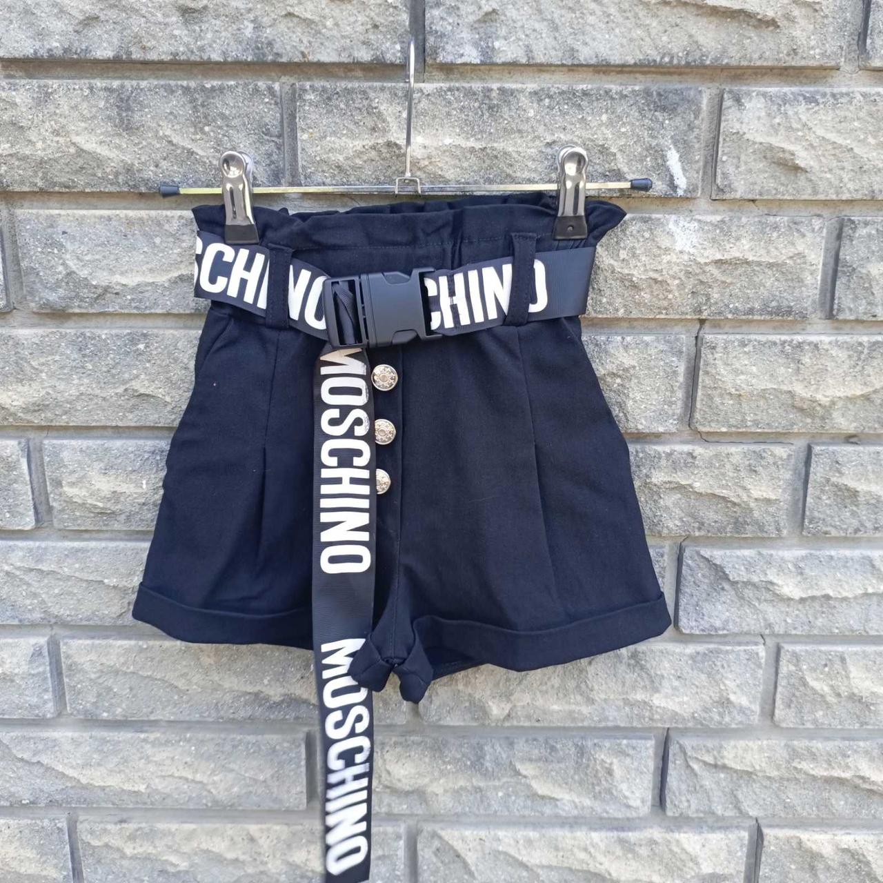Шорти дитячі чорні MOSCHINO